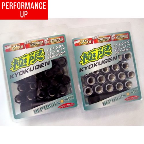 HEPTA-GON WHEEL LUG NUT KYOKUGEN LIMITED