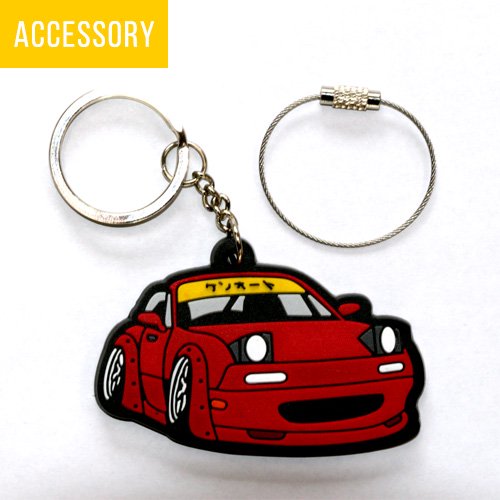 Ken Auto original rubber key chain NA (open pop up)