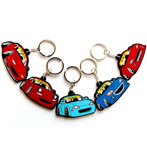 Ken Auto original rubber key chain NA (open pop up)