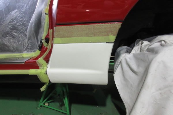 Repair Side Sill Panels, Left & Right Set (FRP)